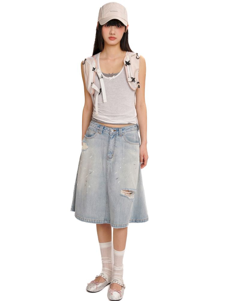 Lace bow casual lazy camisole undershirt【s0000013437】