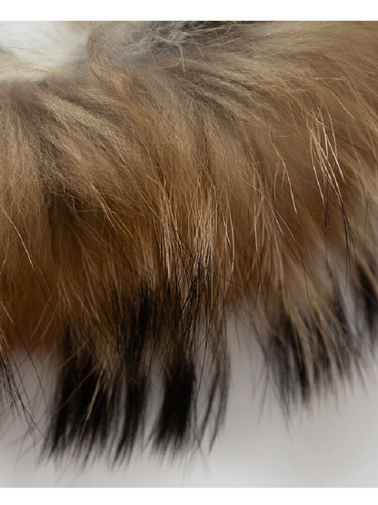 Genuine Fur Warm Furry Scarf【s0000019158】