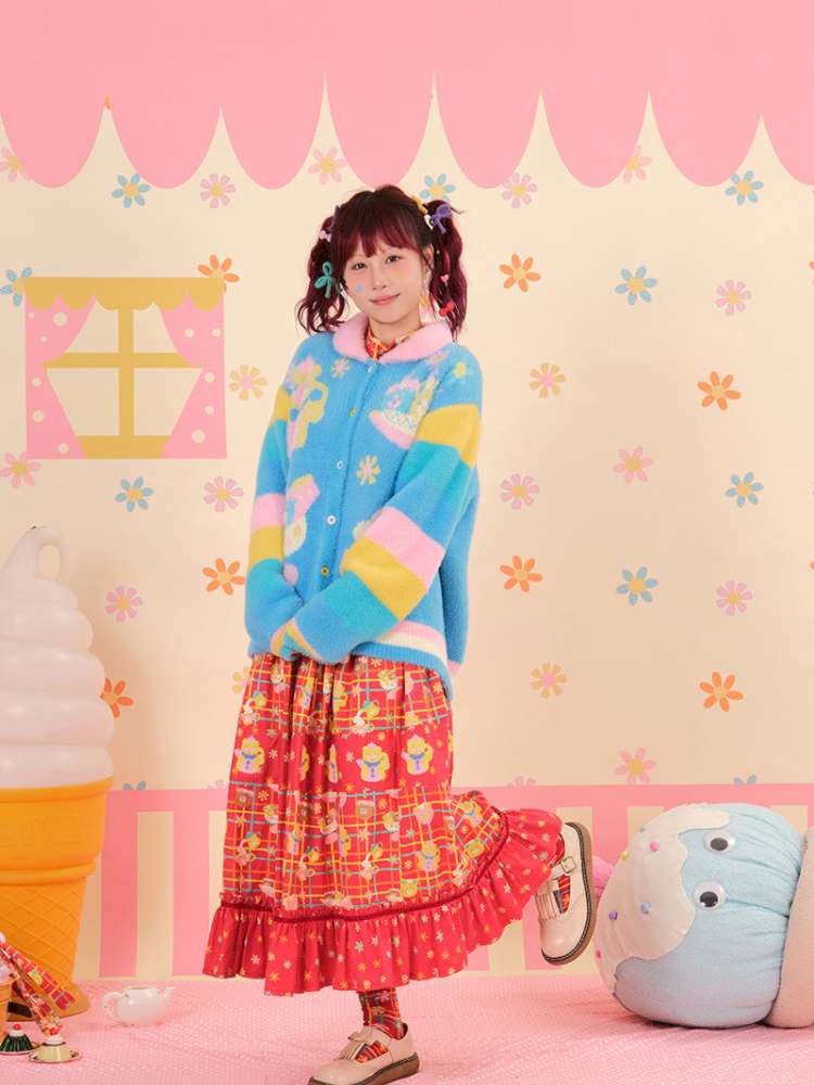 Showa Sweets House Mink Knit Cardigan【s0000015166】