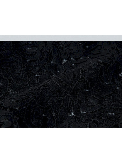 Lantern Sleeve Shoulder Lace Ultra Short Blouse【s0000009003】