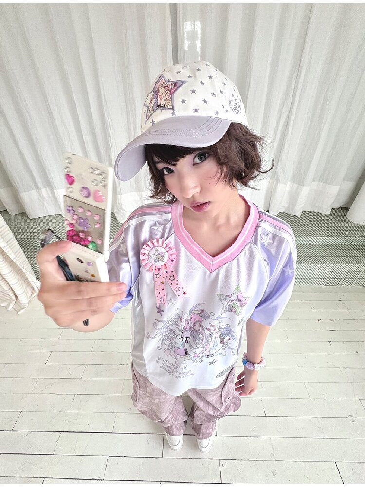 Spliced Short Sleeve Jersey【s0000016667】