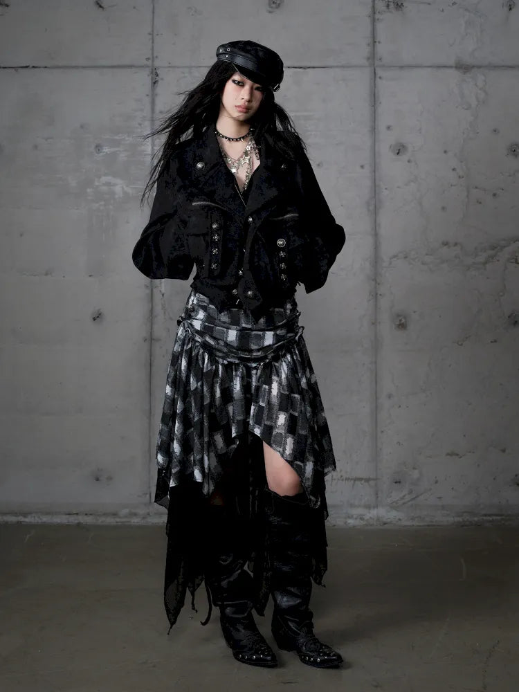 Faux Two-Piece Functional Jacket【s0000014115】