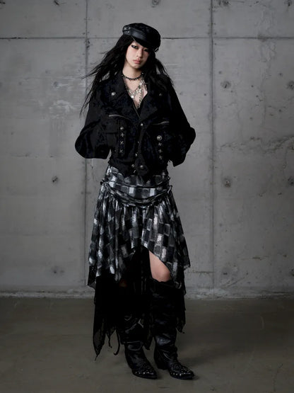 Faux Two-Piece Functional Jacket【s0000014115】