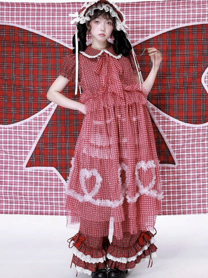 Retro Mesh Hooded Dress【s0000012194】