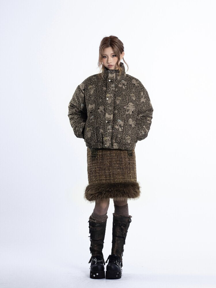 Leopard Cartoon Cat Cotton Suit【s0000018048】