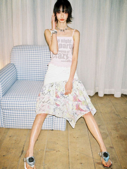 High-Waisted A-Line Skirt【s0000012957】