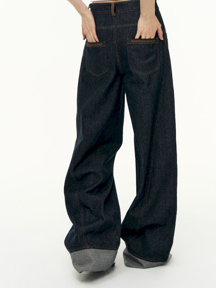 Vintage Original Cow Straight Pants【s0000013742】