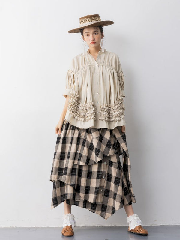 Deconstructed Alien Half Bodycon Skirt【s0000013318】