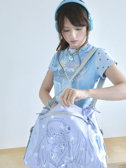 Double Sided Angel Star Multifunctional Bag【s0000017480】