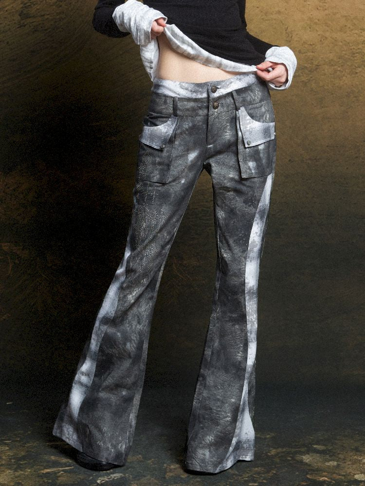 Colorblocking Plaid Splicing Micro Pants【s0000011813】