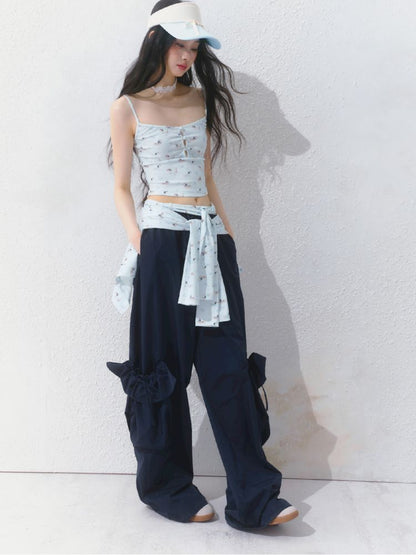 Printed Top Jacket Three Piece Set【s0000012159】