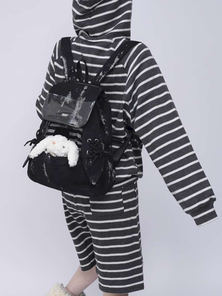 Rabbit Ears Pain Cute Backpack School Bag【s0000014617】