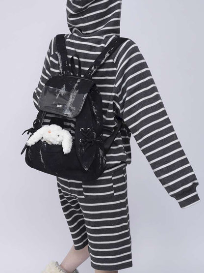 Rabbit Ears Pain Cute Backpack School Bag【s0000014617】