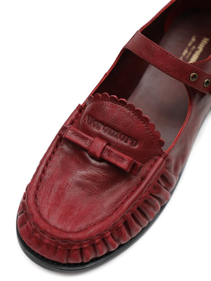 Vintage Mary Jane Loafers【s0000017904】