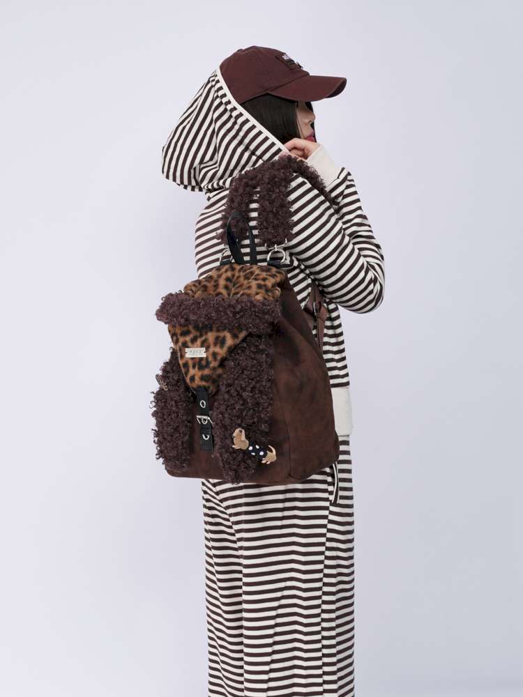 Rabbit Ears Cute Fur Crossbody School Bag【s0000014619】