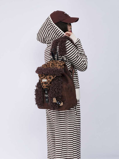 Rabbit Ears Cute Fur Crossbody School Bag【s0000014619】