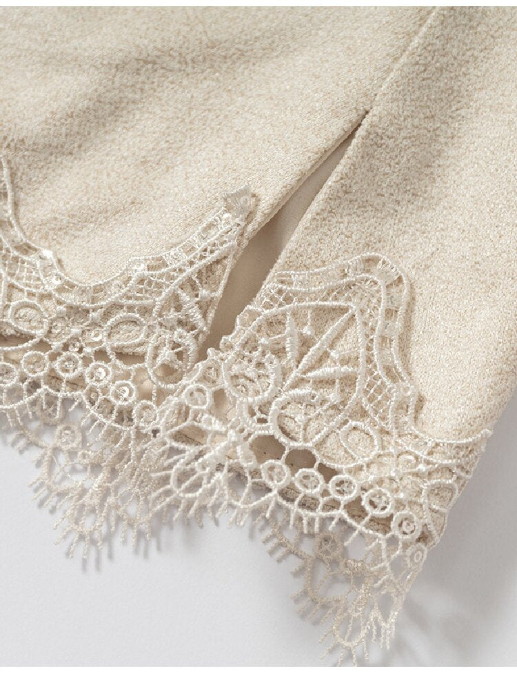 Vintage Court Wing Embroidered Top【s0000017859】