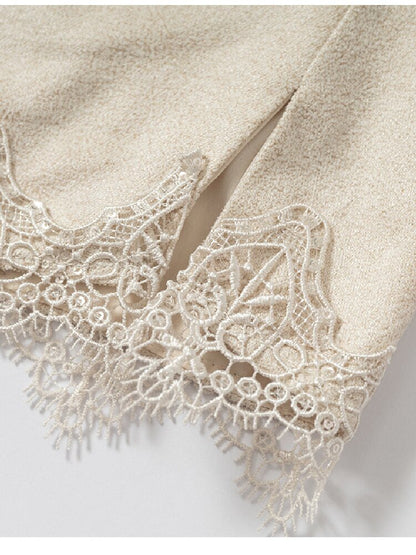 Vintage Court Wing Embroidered Top【s0000017859】