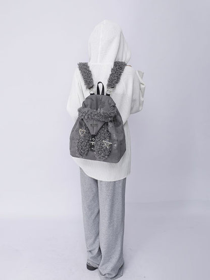 Setting rabbit ears shoulder bag 【s0000013725】
