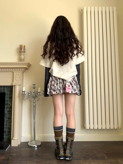 Puffy Short Dress Skirt【s0000013513】