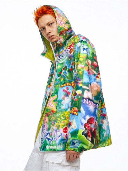 Teflon Dream Forest Print Jacket【s0000017850】
