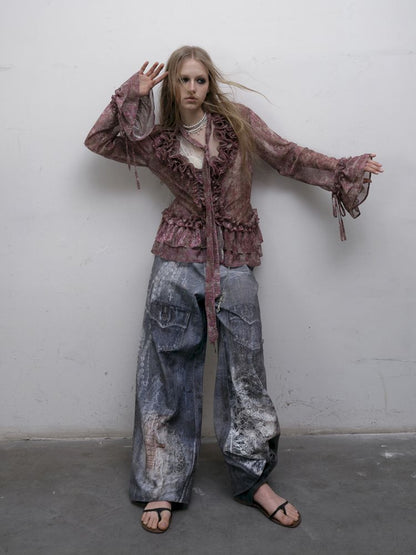 Long Sleeve Flared Sun Protection Shirt【s0000012328】