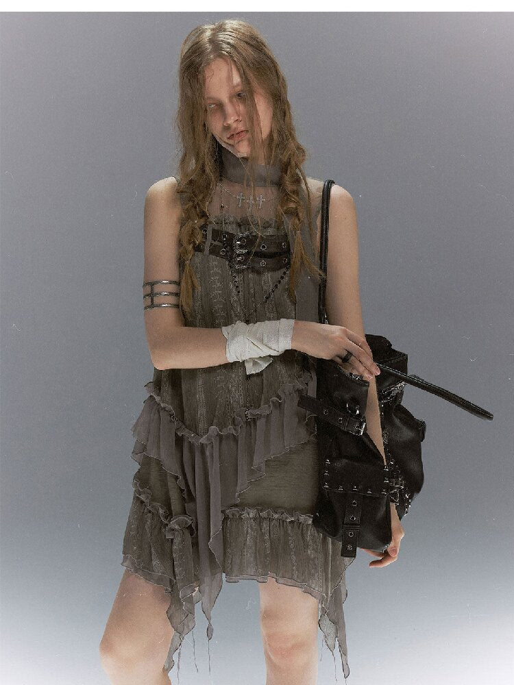 Lace Armor Embroidered Sundress【s0000017043】