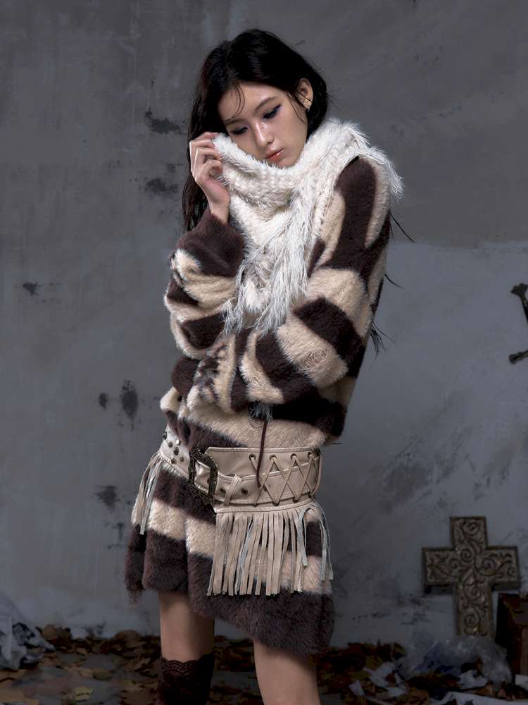 Warmness Triangle Scarf Shawl【s0000014478】