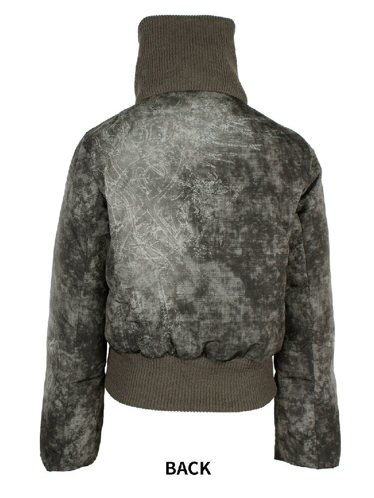 Mysterious Pattern Down Jacket【s0000018079】