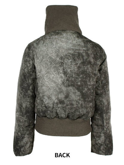 Mysterious Pattern Down Jacket【s0000018079】