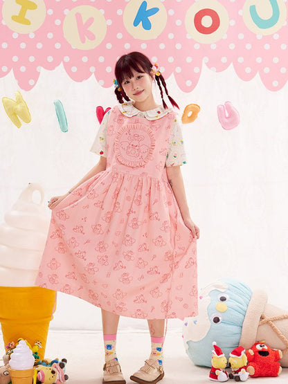 Animal Angel Strappy Skirt Tank Top Skirt【s0000013191】