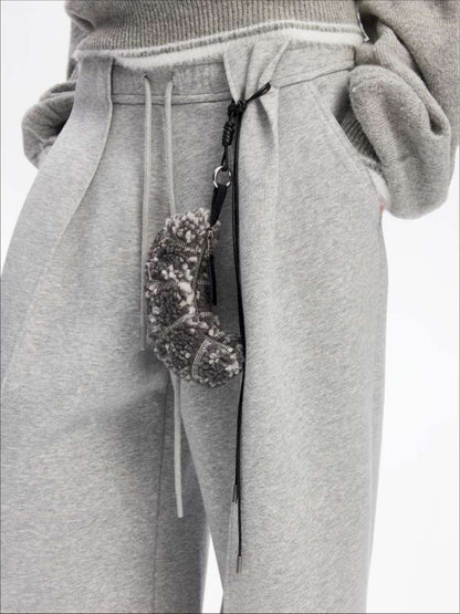 American Scimitar Drape Wide-Leg Slacks【s0000014877】