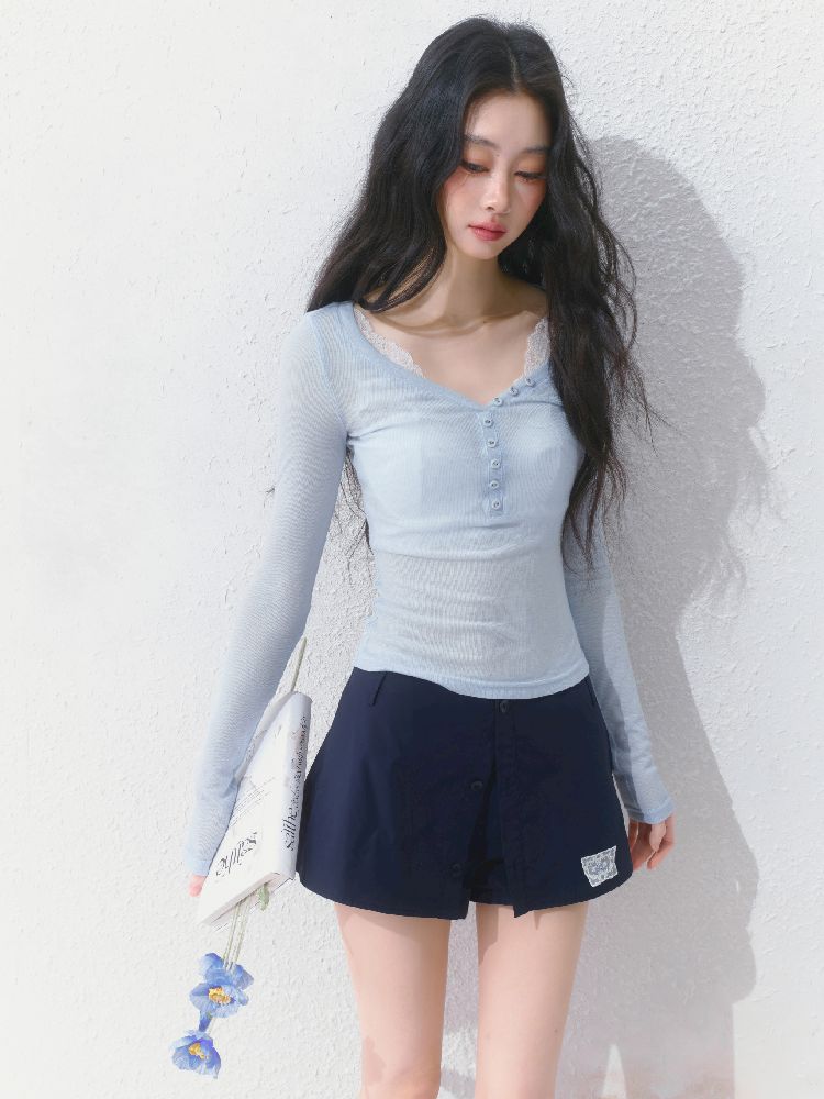 Slim inner suspenders two-piece suit【s0000012141】