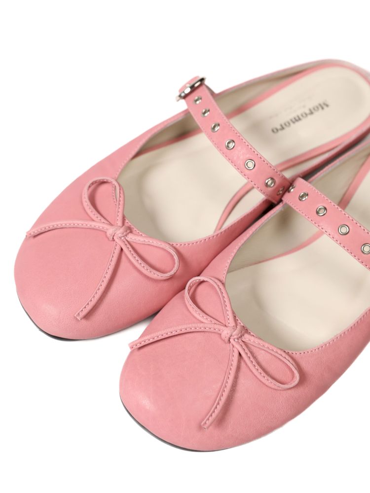 Carved Single Buckle Ballet Shoes【s0000013439】