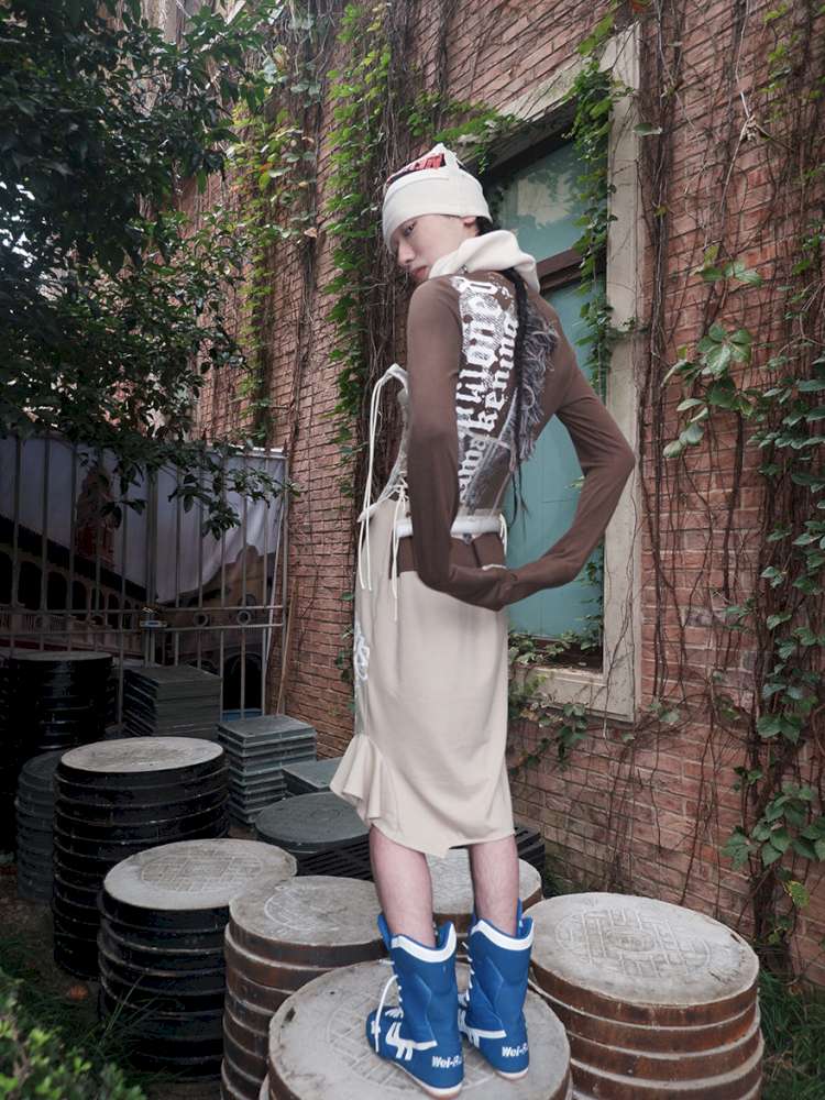 Never Say Die Scarf Socks Hat【s0000015146】