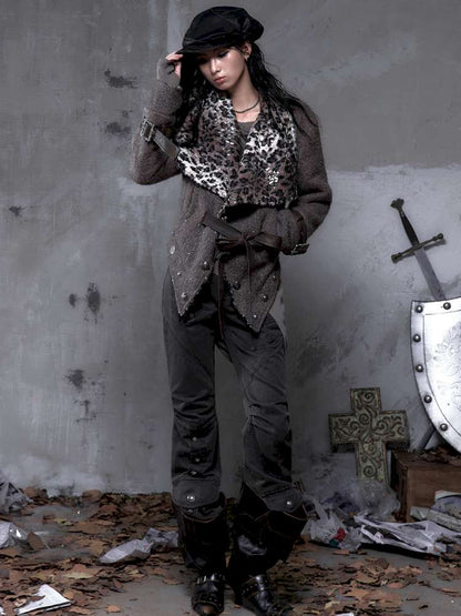 Chanel-Style Reversible Fleece Coat【s0000014462】