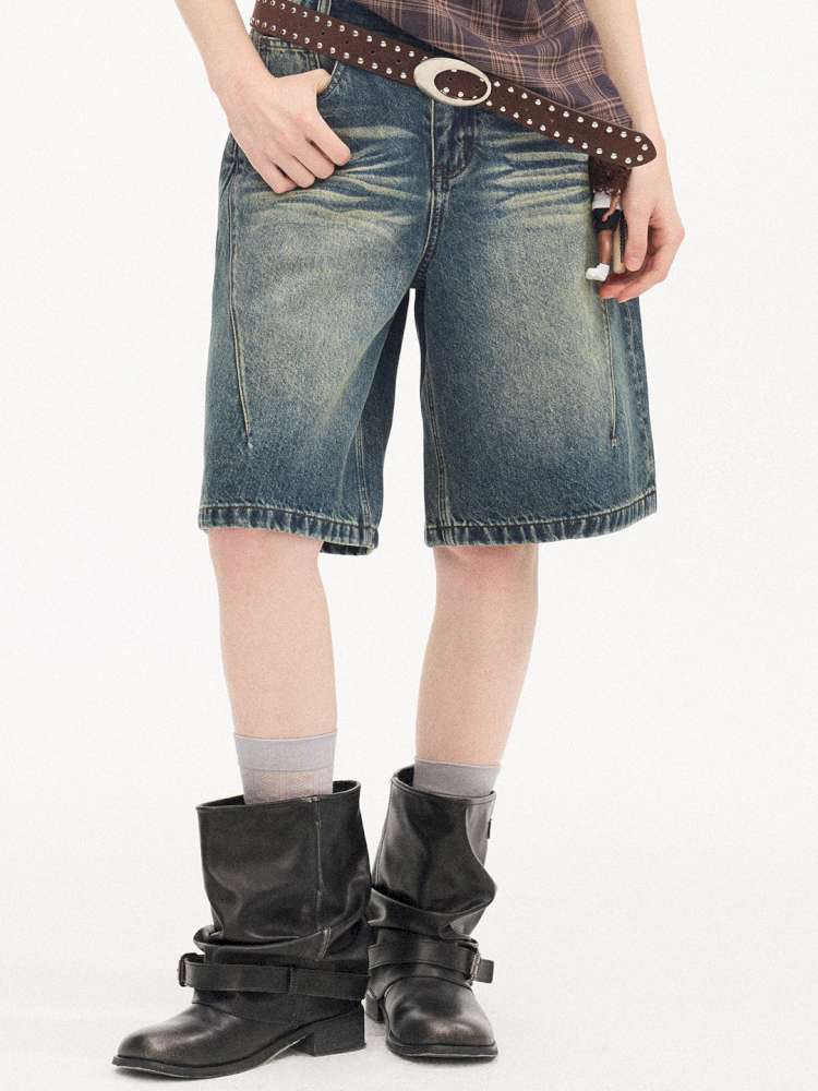 Cat Beard Denim Split Pants【s0000015419】