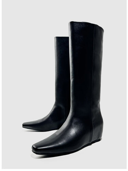 Retro Square Toe Knight Boots【s0000015722】