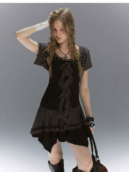 Knight of the Castle Lace Dress【s0000017048】