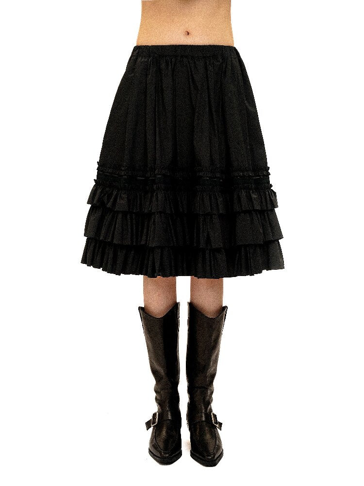 Heavy Works Layered Lace Skirt【s0000016092】