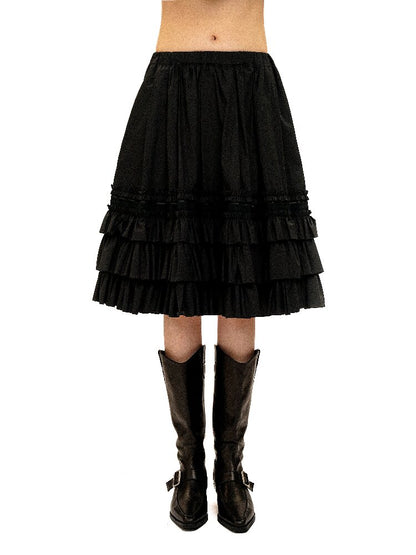 Heavy Works Layered Lace Skirt【s0000016092】
