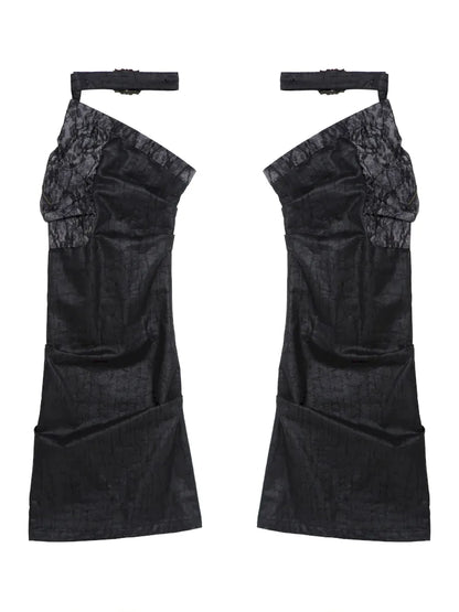 Layered Coolness Loose Leather Leggings【s0000014132】