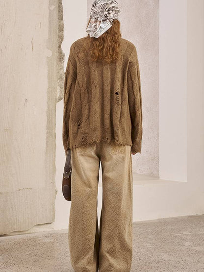 Straight-Leg Wide-Leg Jeans【s0000014389】