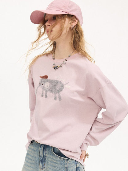 Mottled Baby Elephant T-shirt【s0000015893】