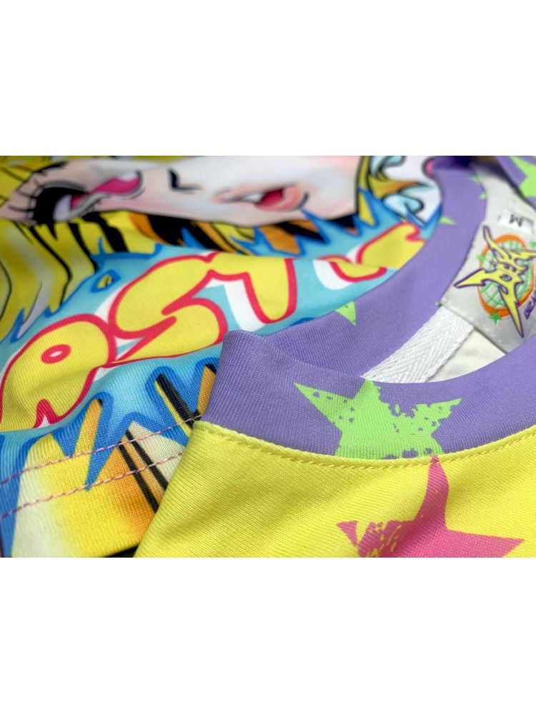 Millennial Hottie Y2K Hundred Short T-Shirt【s0000013520】