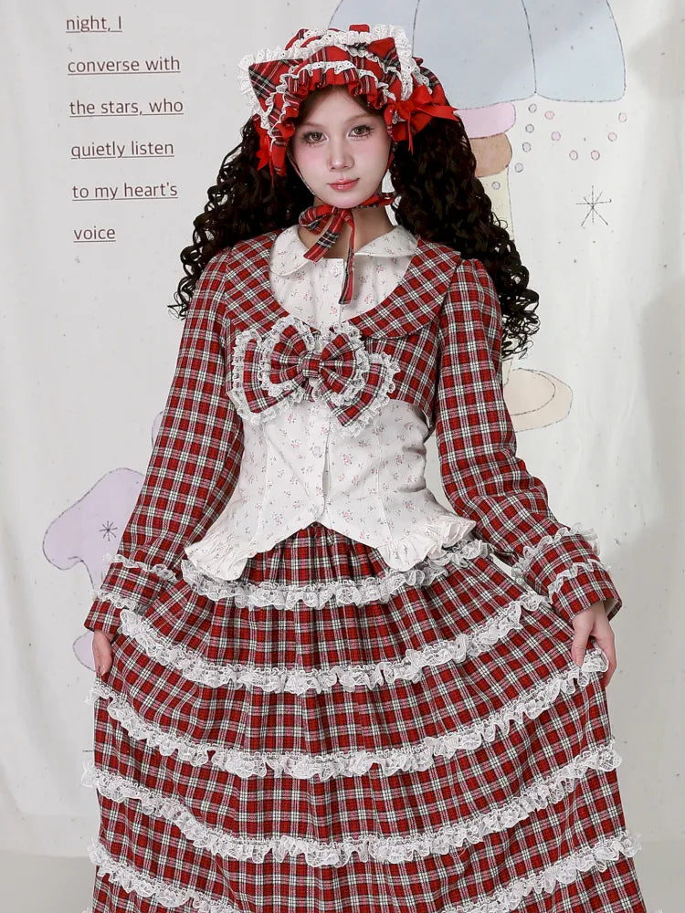 Girly Bow Long-Sleeve Jacket【s0000014104】