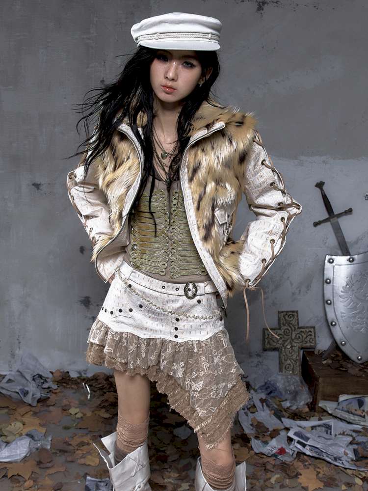 Heavy Work Irregular Piece Culottes【s0000014654】