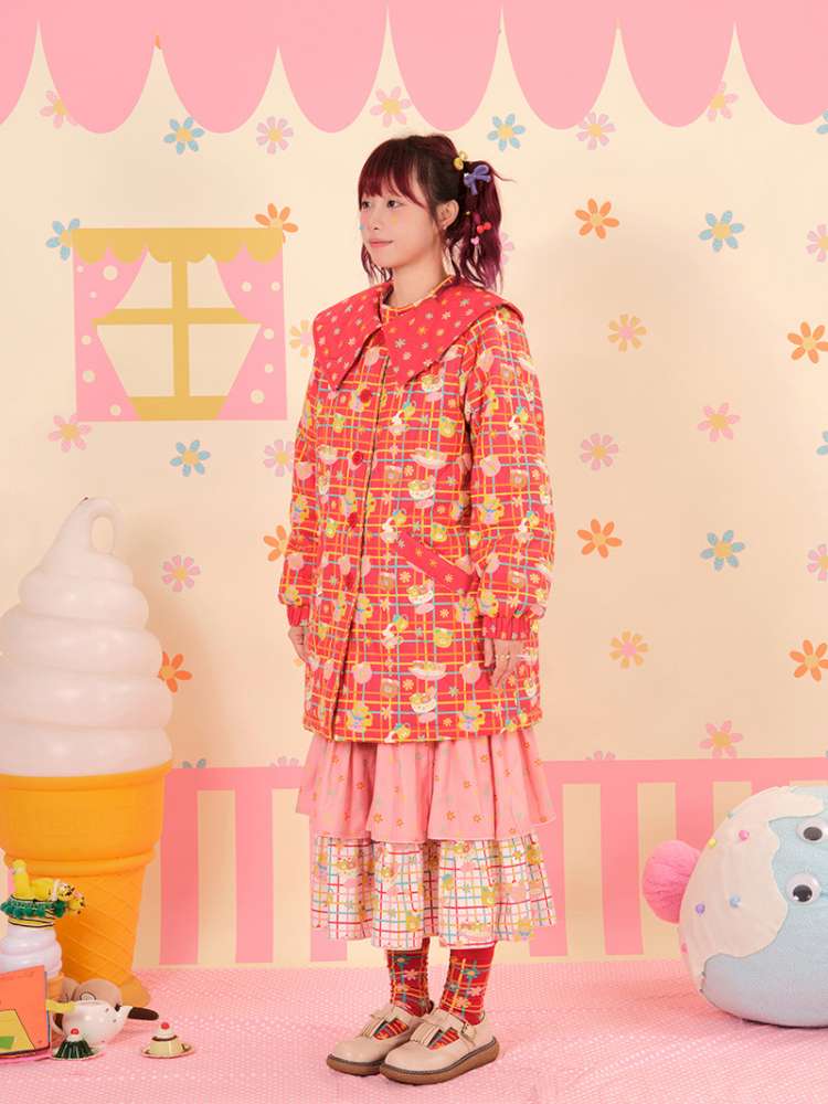 Showa Sweets House Quilted Cotton Jacket【s0000015163】