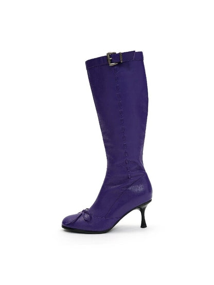 Sheepskin Ballet Stiletto Boots【s0000016129】