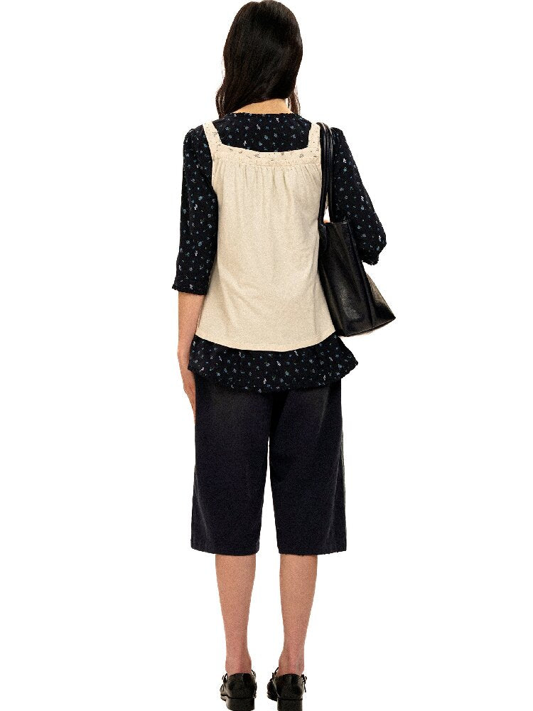 Hand Painted Floral Camisole Top【s0000017922】